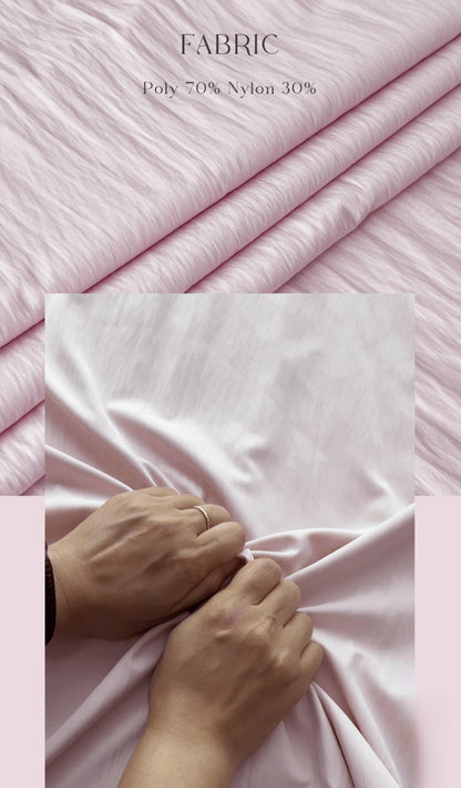 썸머 바스락 라운드 원피스