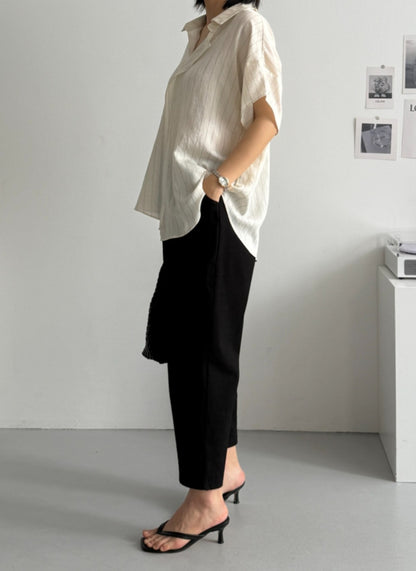 린넨 셔츠 블라우스