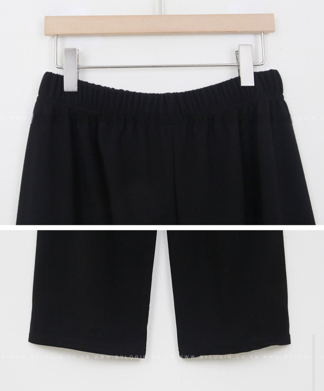 배색 와이드팬츠 Set (~2XL)