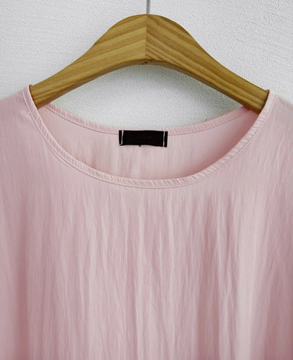 썸머 바스락 라운드 원피스