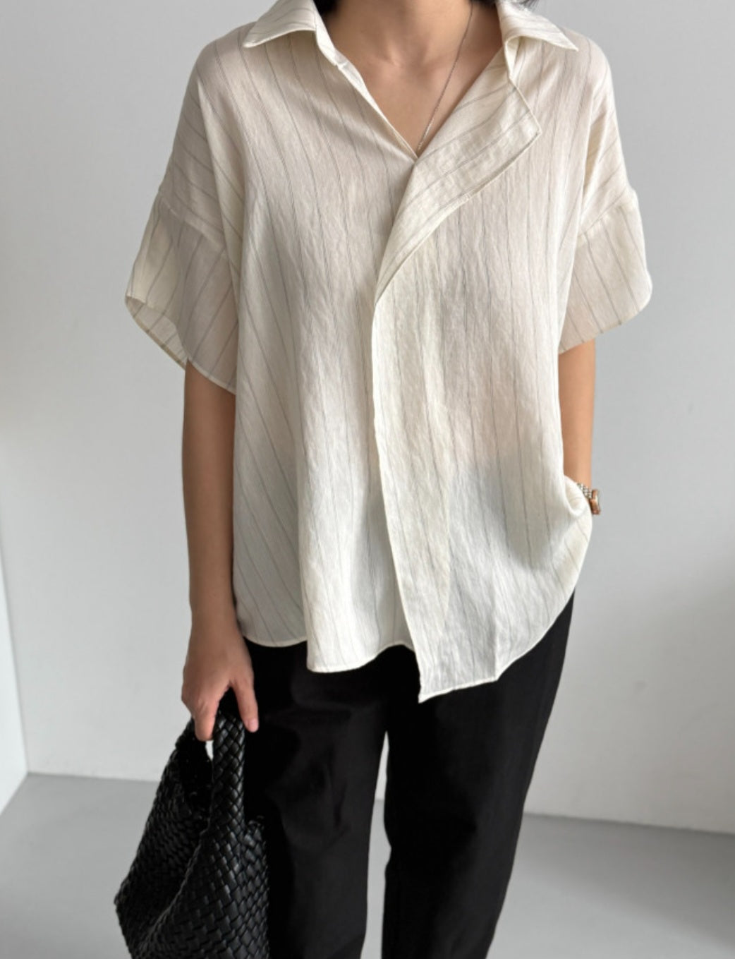 린넨 셔츠 블라우스