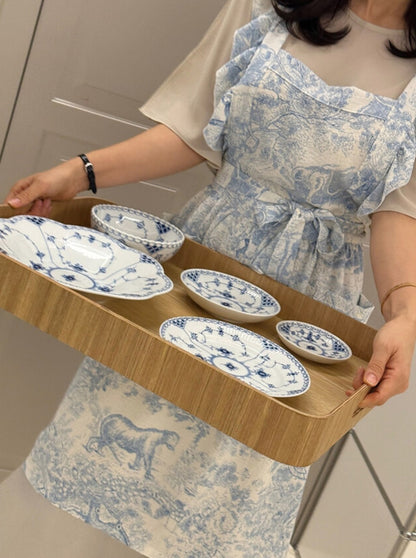 뜨왈 프릴 앞치마