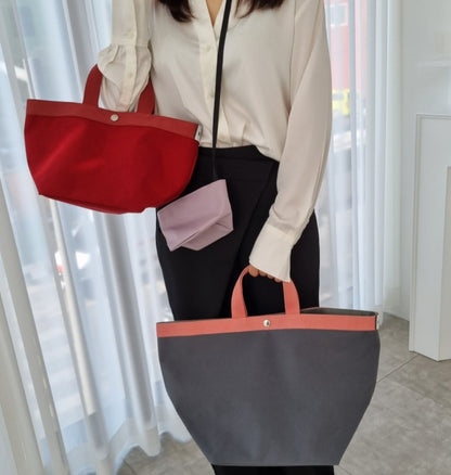 엘베샤프리에st 나일론 방수 에코백 토트백