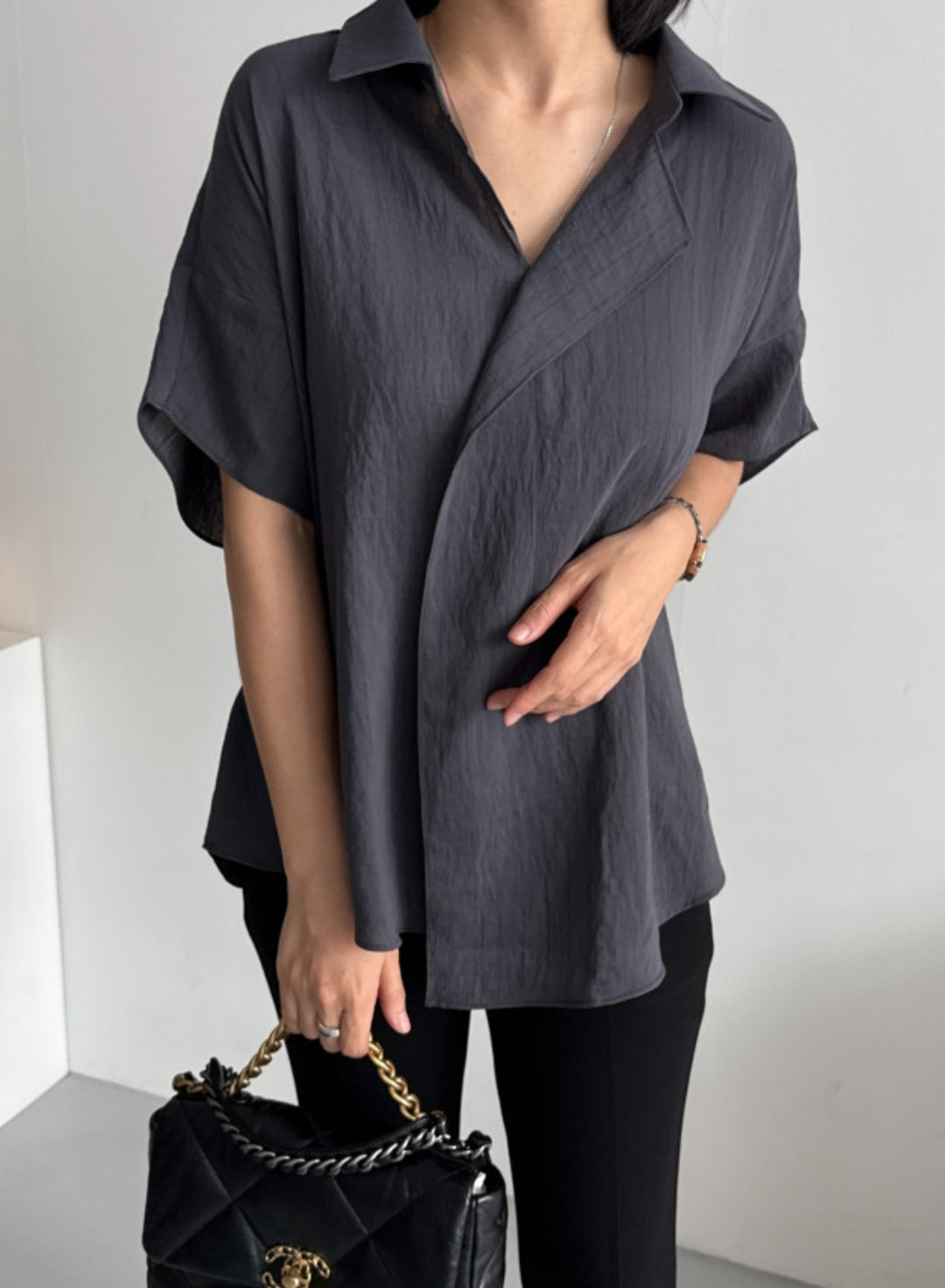 린넨 셔츠 블라우스