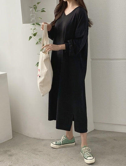 박시핏 롱원피스