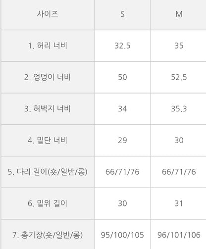 (NEW) 폴딩 코튼 와이드 청바지 S-2XL 3단기장