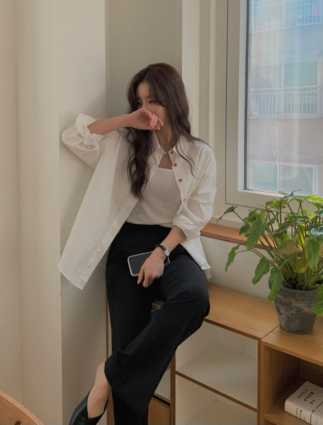 부츠컷 슬랙스 (기모)