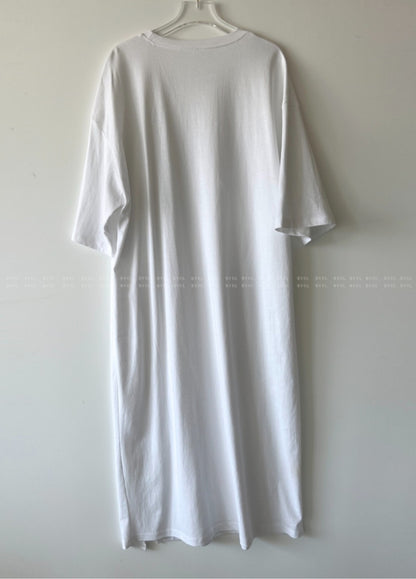 트임 롱티셔츠