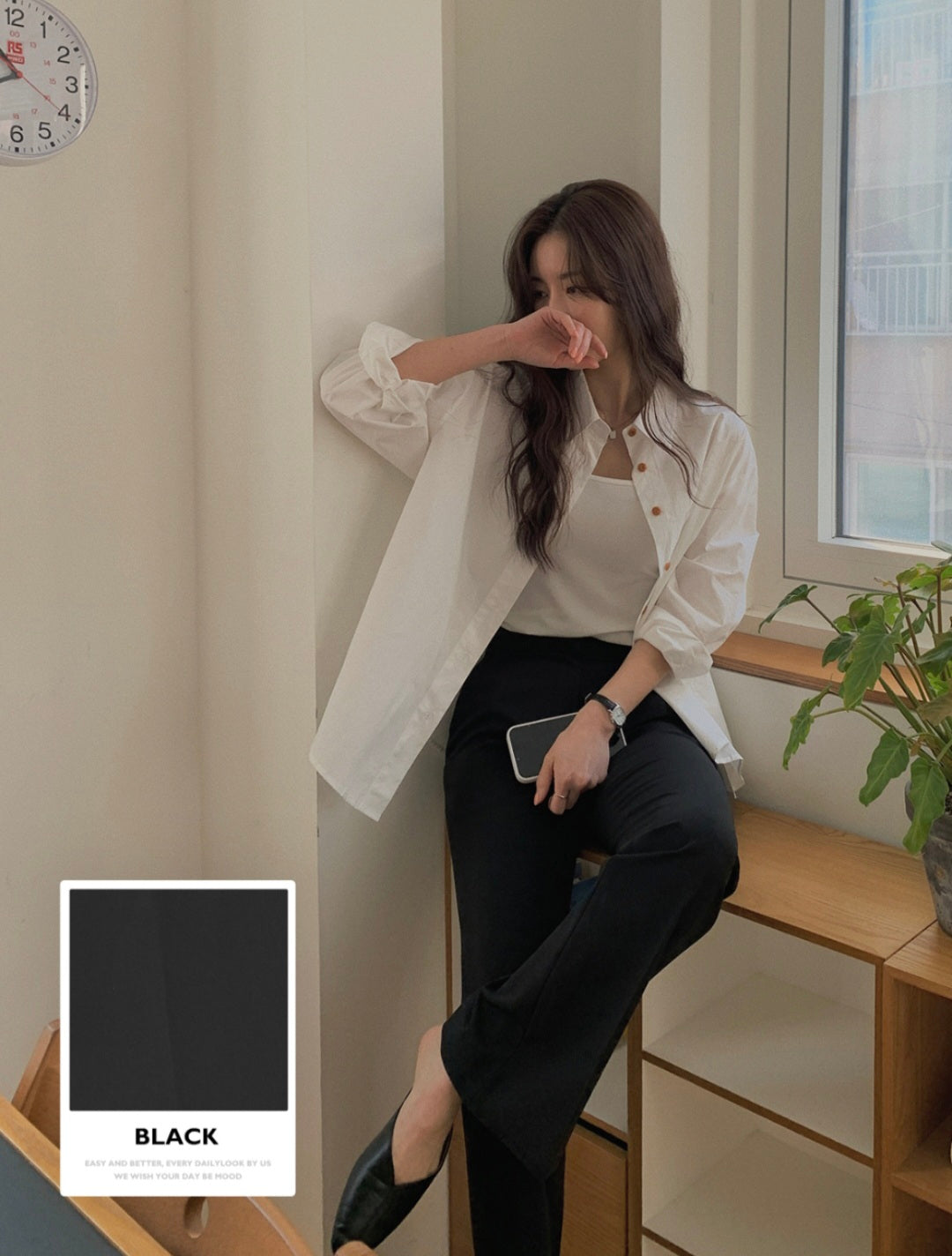 부츠컷 슬랙스 (기모)