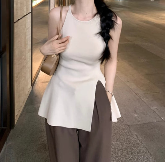 홀터넥 니트나시