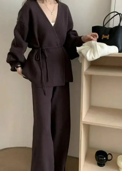 (NEW) 보들니트 벌룬가디건 팬츠 SET