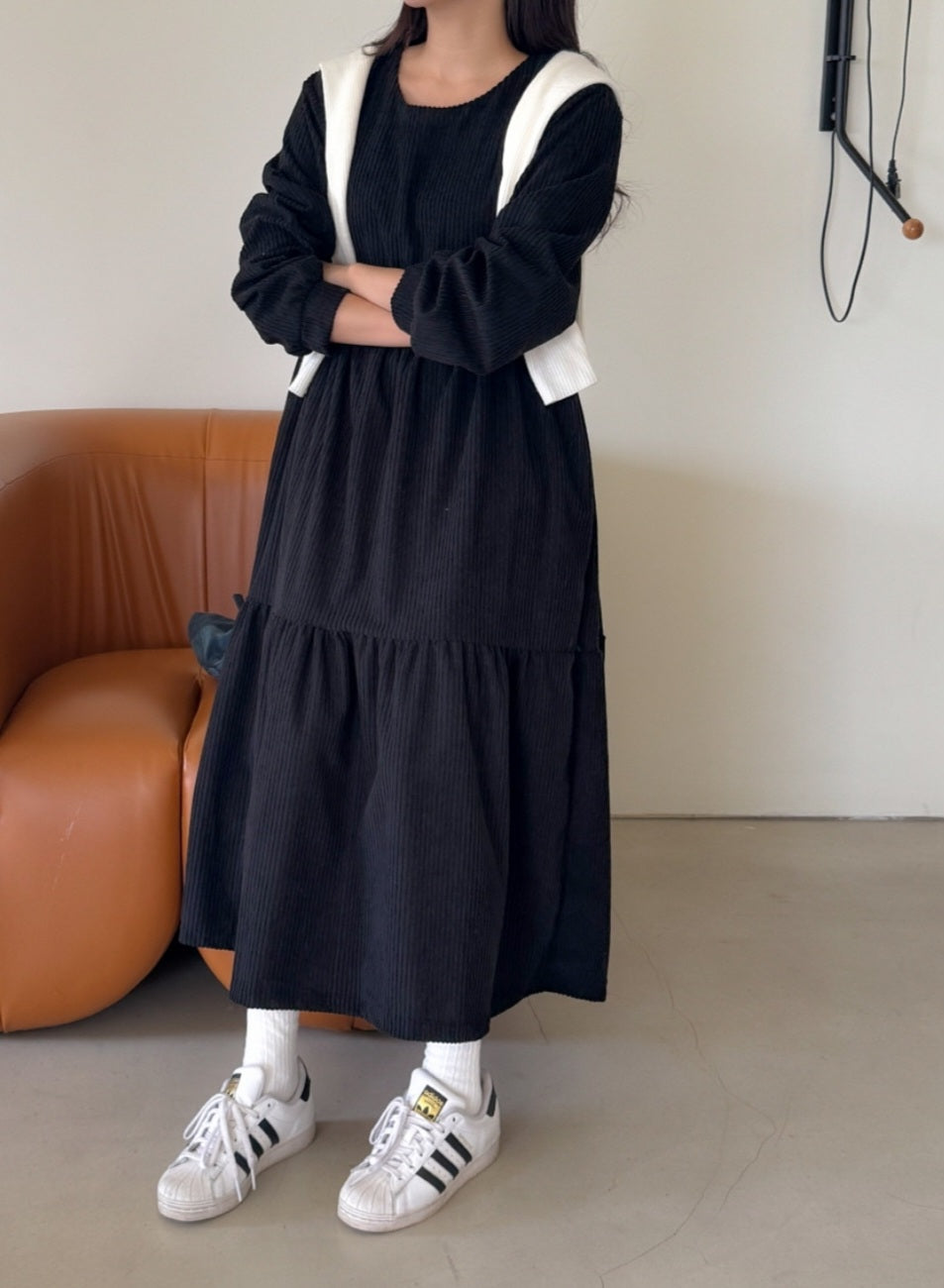 골덴 캉캉 원피스