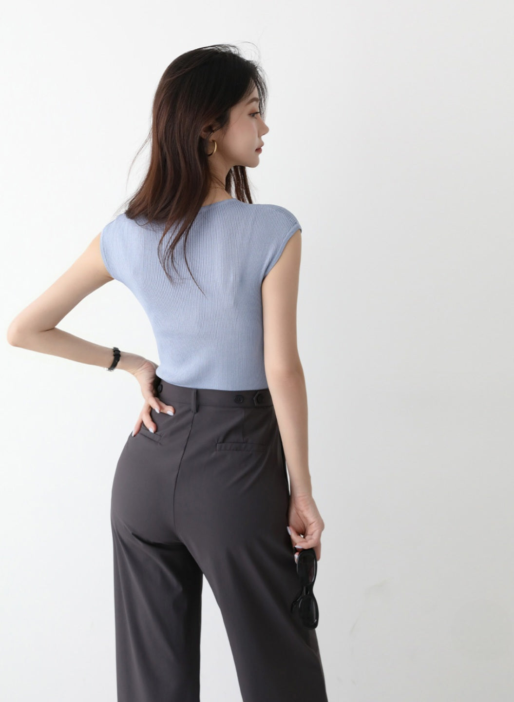 🧊 냉감 투핀턱 와이드 쿨슬랙스 [S-2XL]