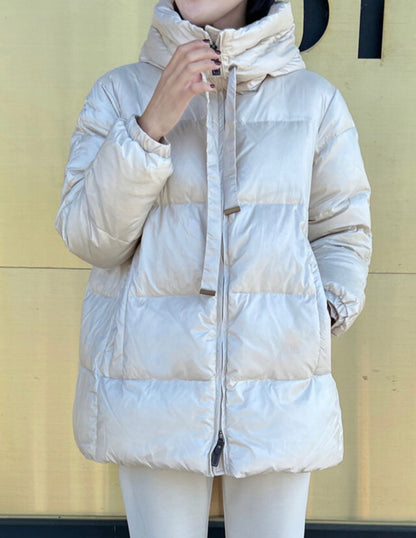 아방 패딩 duck down 100%