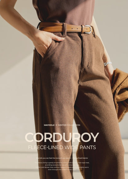 (NEW) 골덴 와이드팬츠 S-2XL 3단기장