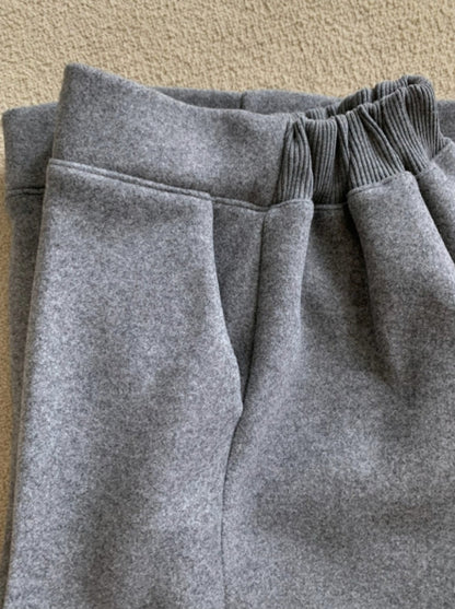 뒷밴딩 울팬츠 (8부~9부)