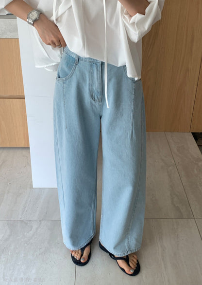 ☀️다트 절개 커브핏 데님[S-L]