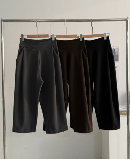 멋스러운 스판 밴딩 배기슬랙스