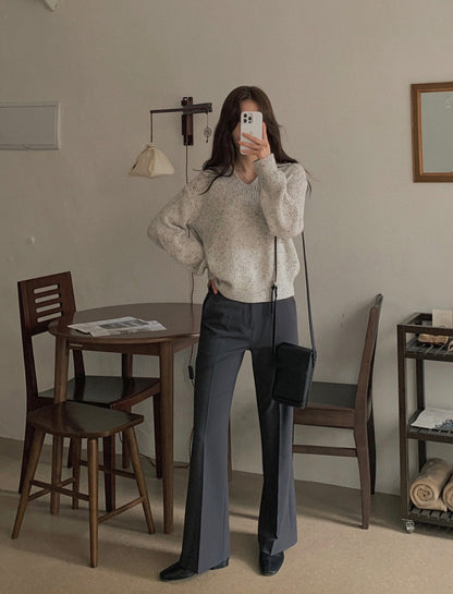 부츠컷 슬랙스 (기모)