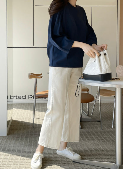 찰랑 퍼프 티셔츠