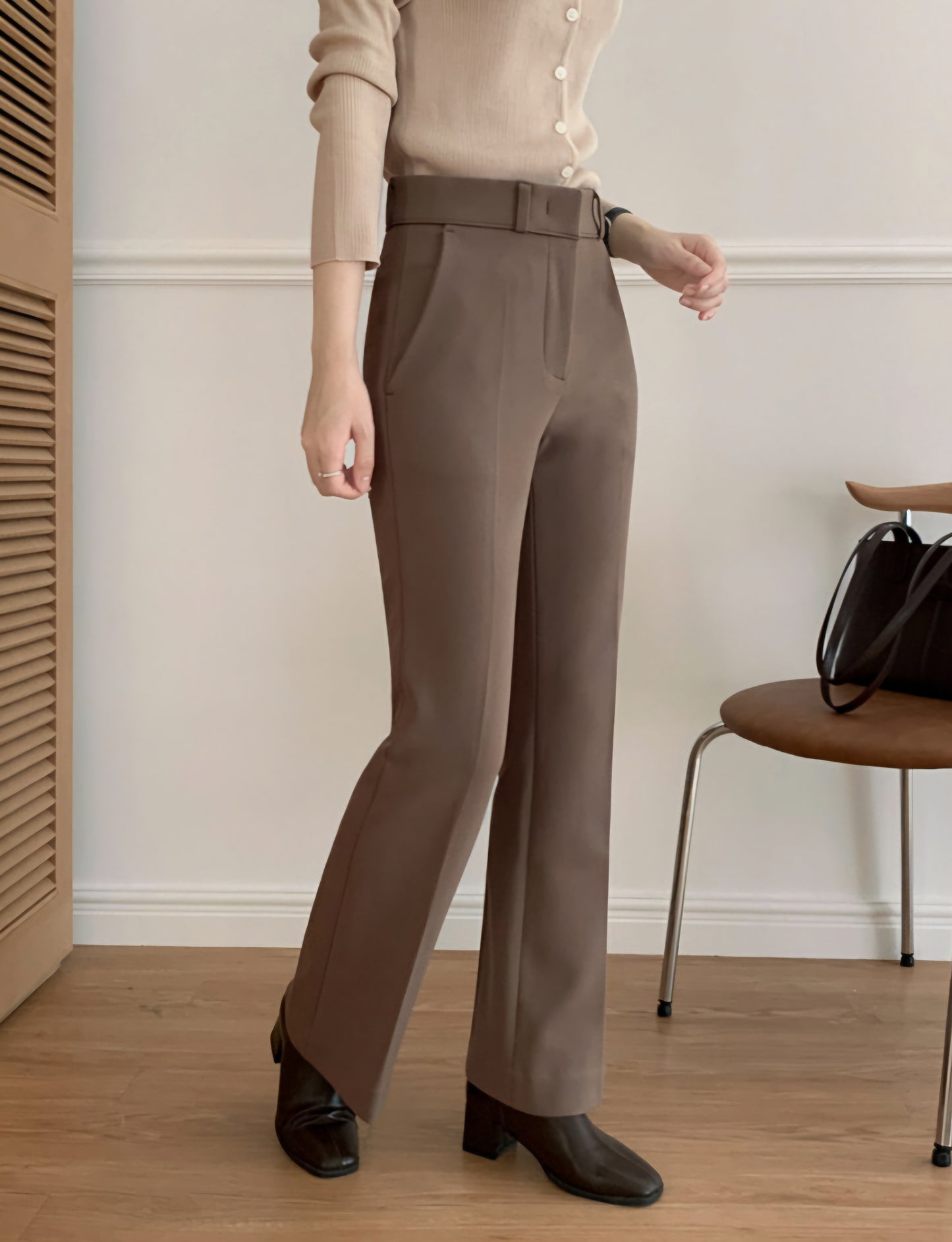 부츠컷 슬랙스 (기모)