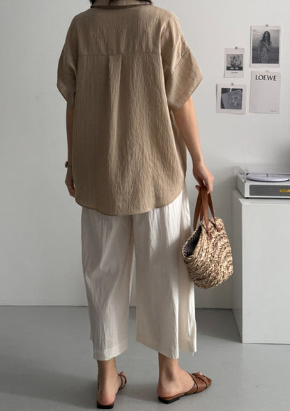 린넨 셔츠 블라우스