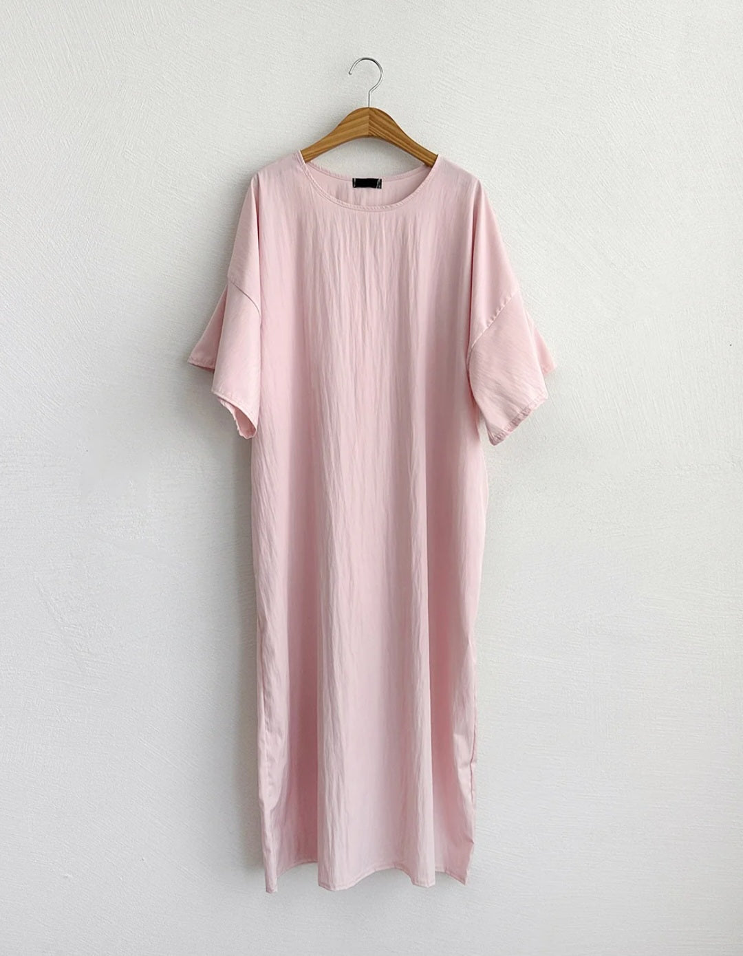 썸머 바스락 라운드 원피스