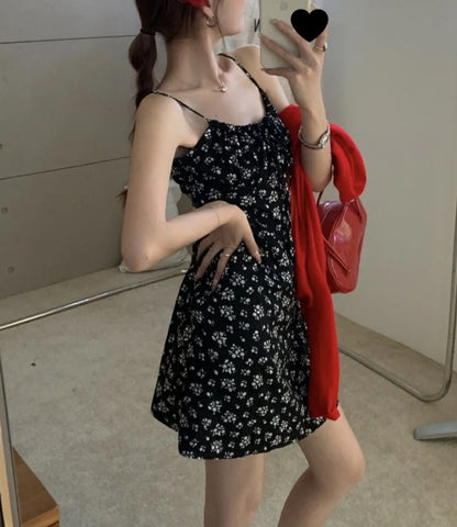 플라워 미니 나시원피스