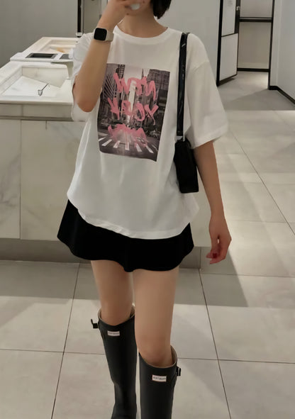 🍂 뉴욕 티셔츠