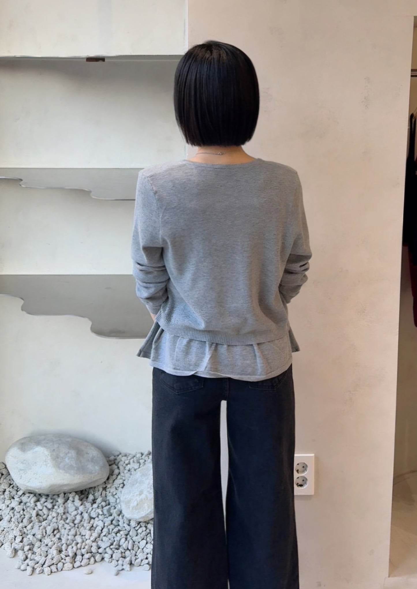 ⏩️ 플레어 나시& 라운드넥 가디건 Set