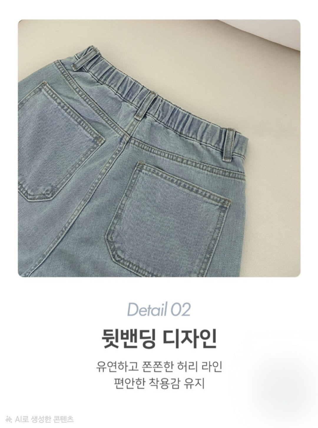 ☀️다트 절개 커브핏 데님[S-L]