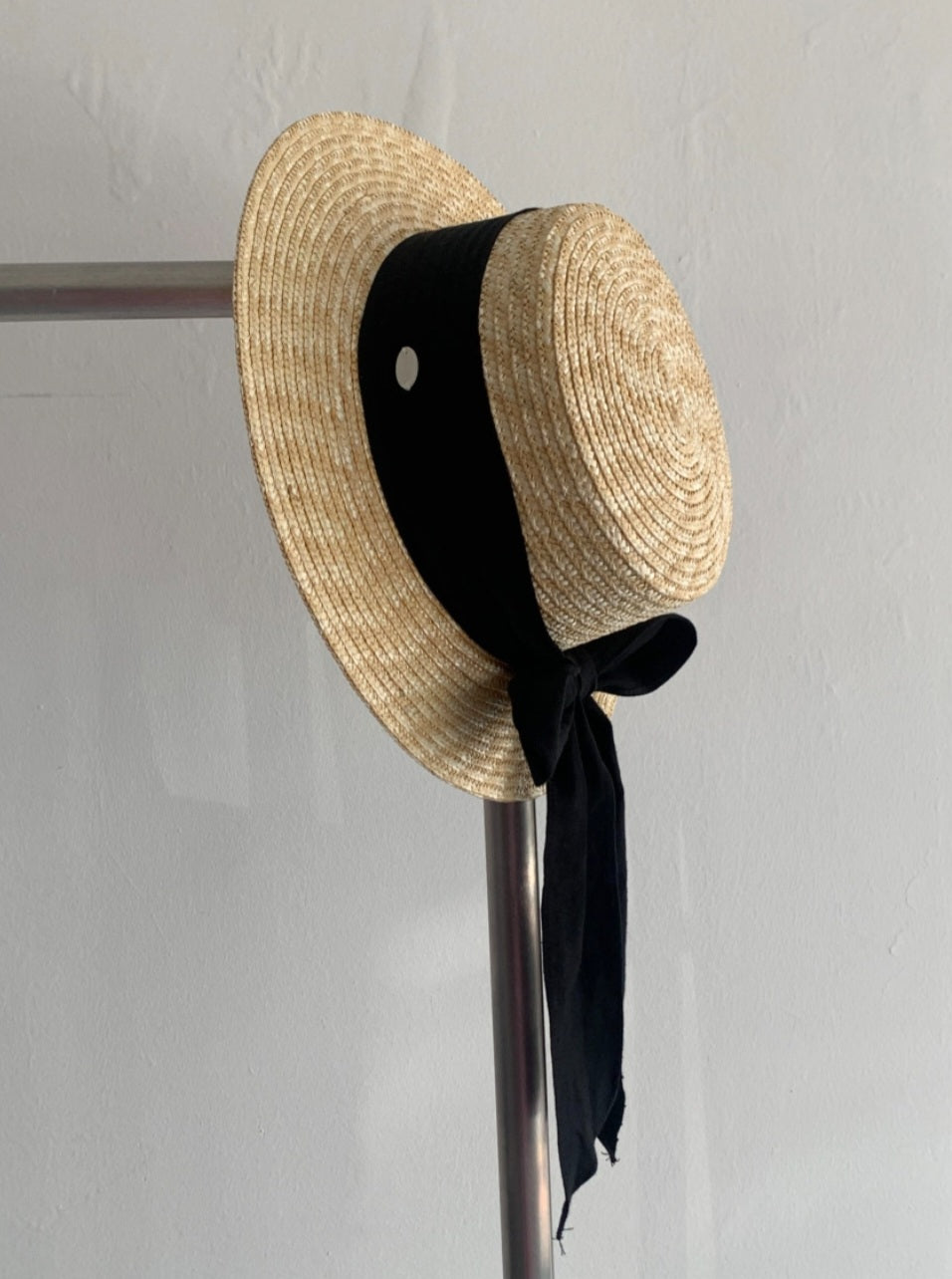 🏖 멋녀 리본 라피아햇