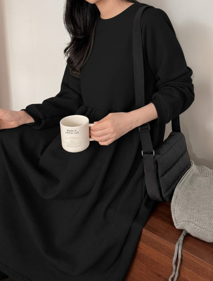 러블리 셔링 원피스