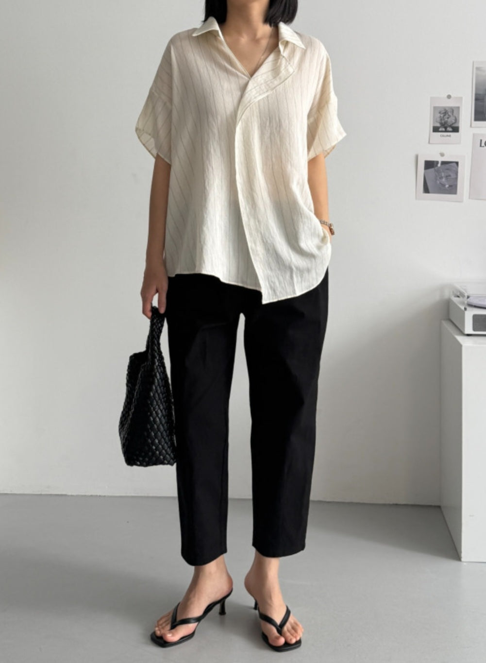 린넨 셔츠 블라우스